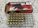 Ammo - Federal American Eagle 40 Caliber S & W, 33centerfire pistol cartridges