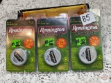 3x's-the-money Remington Black powder percussion caps, 1 - 100 No. 10, 1 - 100 No. 11, new in pkgs