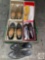 Women's Shoes - 5 pr. sz 8.5 and 9, flats/sandals