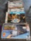 Games - 3 Electronic Battleship, Jet World, Super Stamps 3 dimensional stamp replicas