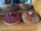 2 Decorative covered pie plates, Portugal, Apple and Raspberry 11