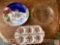 Dishware - 3 Christmas - 2 trays and muffin dish