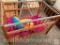 Vintage Port-a-crib, folds down ( can be used for dolls, stuffed animals or puppies)