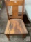 Vintage wooden side chair