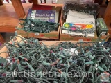 Christmas - misc. miniature tree light strands, boxed and unboxed
