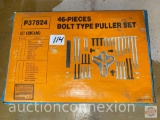 Puller set - 46pc. Bolt type puller set in box