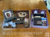 Vanity items - Trinket boxes, picture frames, photo books