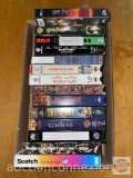 Movie Videos - VHS - 3 Harry Potter, The Alamo, John Wayne the Cowboys, Chariots of Fire, Batman