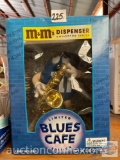 Toys - Limited Ed. Blues Cafe, M & M Dispenser collector series, in orig. box