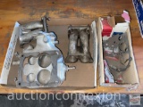 Automotive - vintage - 4 barrel manifold and exhaust w/gasket kits