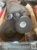 Misc. Sanding and cutting wheels, various size
