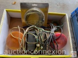 Automotive - portable trailer lights and wiring