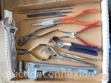 Tools - Wrenches, needle nose pliers, files