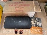 Vintage Spertt Sunlamp, Ultra violet, infra-red lamp & answer book Model P-100 w/orig. box & goggles