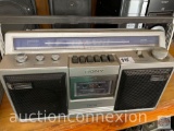 Electronics - Sony FM/AM stereo cassette corder, CFS-43, portable