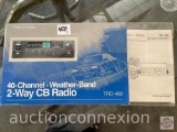 Electronics - Realistic -CB - 40 Channel 2-way Weather Band Radio, TRC-482, new in box