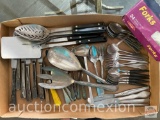 Kitchen - Flatware/serving utensils - Flint set, some vintage