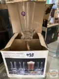 Glassware - Irish Coffee Parfait mugs, set of 4, orig. box