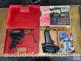 Soldering Gun - 2 Weller and Alpha electrical repair solder