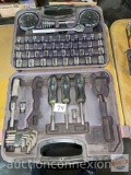 Wrench set - Walmart 100 pc. garage socket wrench set in poly case (missing 2)