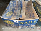 Nails - Box Pacific Steel & Supply 16D vinyl coated sinker nails