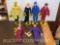 Toys - 6 Disney figures - Dick Tracy, Breathless & 4 Villains, Big Boy, Itchy, Flat Top, Prune Face