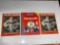 3 Baseball books - 2 - 1990 Little Big Leaguers w/45 trading cards & 1-1988 Donruss Puzzle & cards