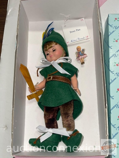 Doll - Madame Alexander Storyland Dolls, Peter Pan #13660, orig. box, 9"h