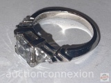 Jewelry - Ring, .925 DQ CZ, sz5.5