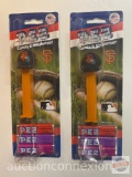 Sports Collectibles - 2 Major League Baseball Pez Candy dispenser sets in pkgs