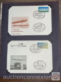 Stamps - 1977-1978, 4 Zeppelin and Berlin Dirigibles stamp issues