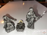 Lenox Pewter, Kirk Stieff Collection, 4 pc set 