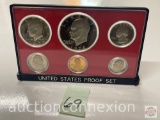 Currency - Coins - 1978 US Proof set, 6 coin, $1, .50, .25, .10, .05, .01 in case