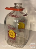 Advertising - Borden's gallon milk bottle jug