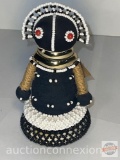 Doll - South Africa NDEBele Fertility doll, beaded, 6.5
