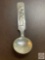 Collector spoon - Sandefjord, Mother & baby, Silver plate marked, 6