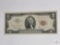 Currency - 1963 $2 Red Seal United States Note