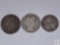 Coins - 3 - US 1907, 1911 Barber Dimes Snd 1868-S Seated Liberty half Dime
