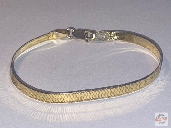 Jewelry - Bracelet, silver gold plated