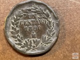Coins - 1890 Republica Mexicana Un Centavo M