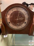 Clock - Vintage Anvil mantel clock, made in England, 8.5