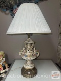 Capodimonte table lamp - ornate 30