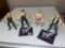 Toys - 4 WWF Wrestling Auction Figures, 1999, 6