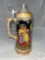 German musical stein with lid, relief design, 11.5