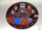 Japanese Satsuma icon plate, 7.25