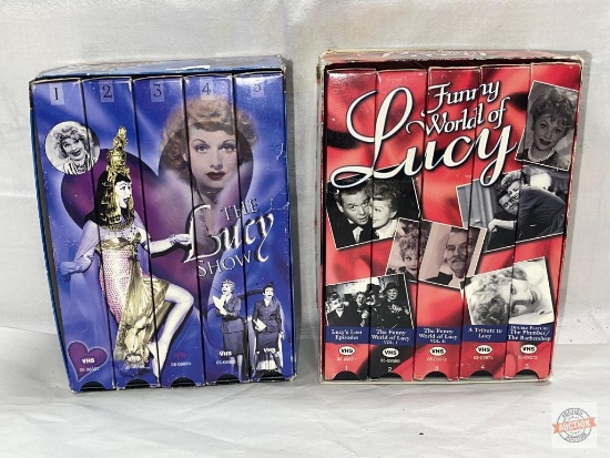 I Love Lucy - 2 - 5 VHS tape sets - The Lucy Show and The Funny world of Lucy