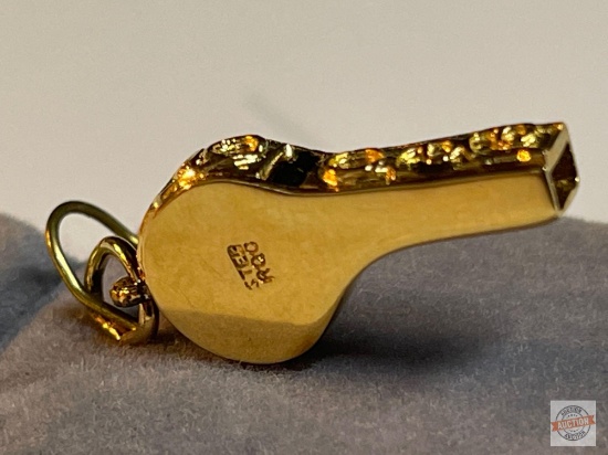 Jewelry - Sterling Whistle pendant, from Stenson's in Stockton, CA