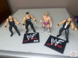 Toys - 4 WWF Wrestling Auction Figures, 1999, 6