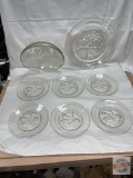 Glassware Dishes - 8pc. Platter 12.75