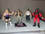 Toys - WWF 4 Wrestling Auction Figures, 1998, 6